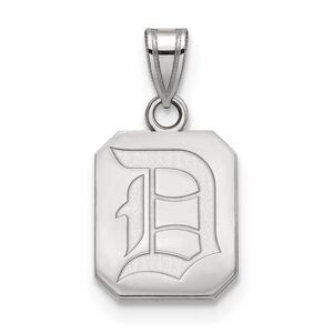 14k White Gold Duquesne U Small Pendant